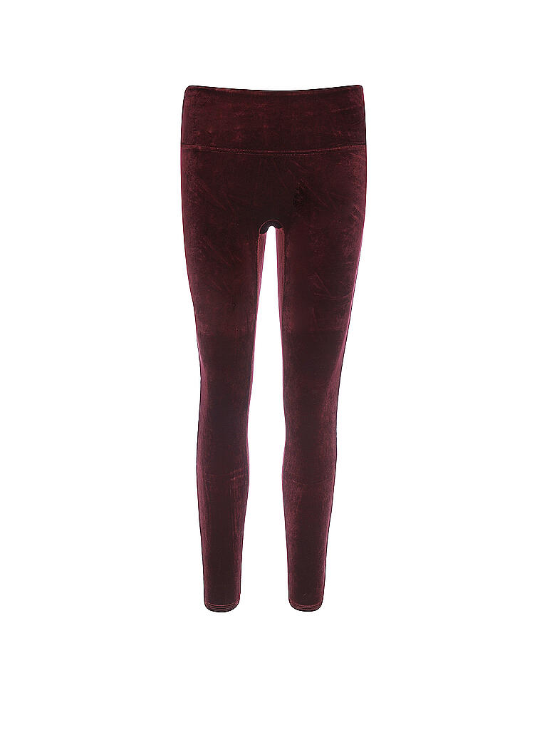 SPANX | Leggings Skinny Fit 7/8 Velvet | rot