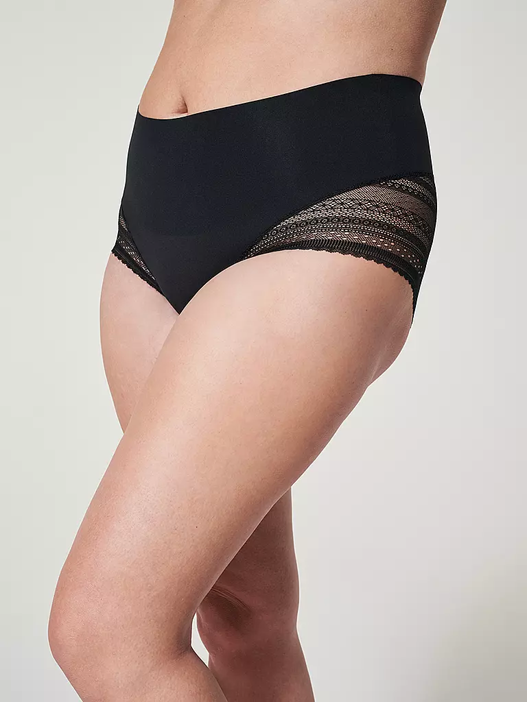 SPANX | Shapehose LACE ILLUSION UNDIE-TECTABLE  very black | schwarz