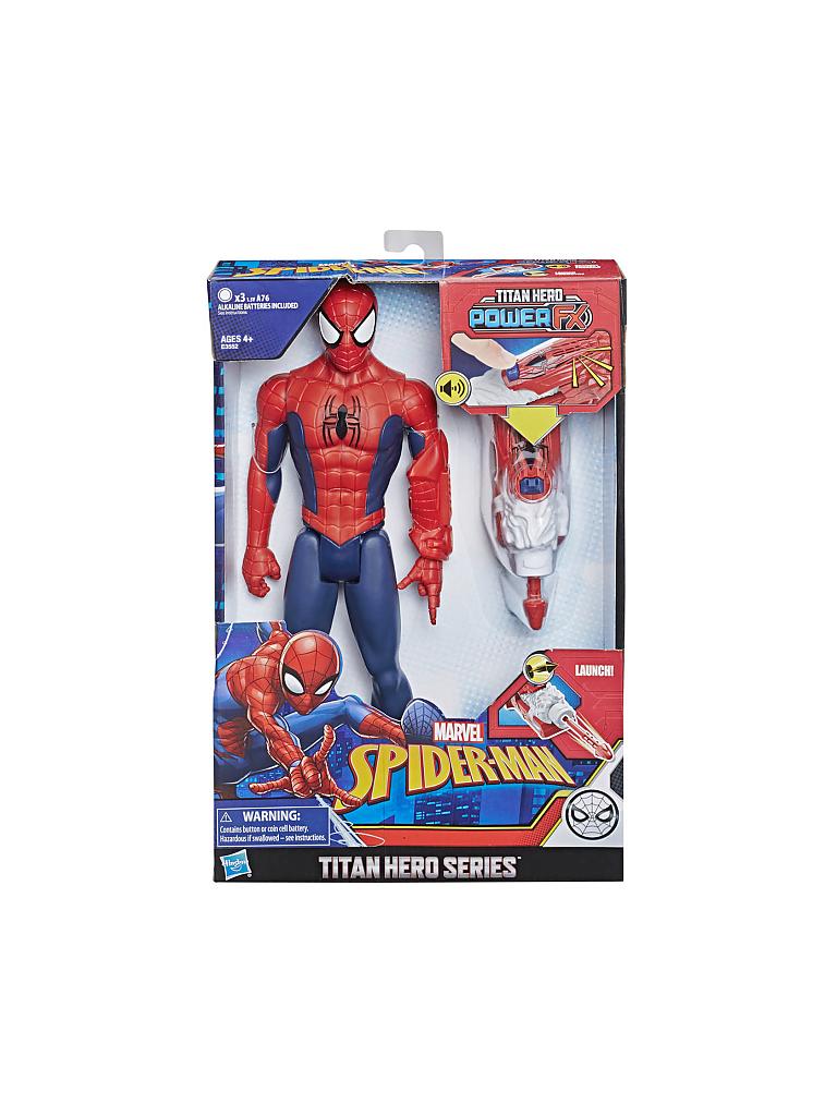 SPIDERMAN | Spider-Man Titan Hero mit Quantum Power Pack | transparent