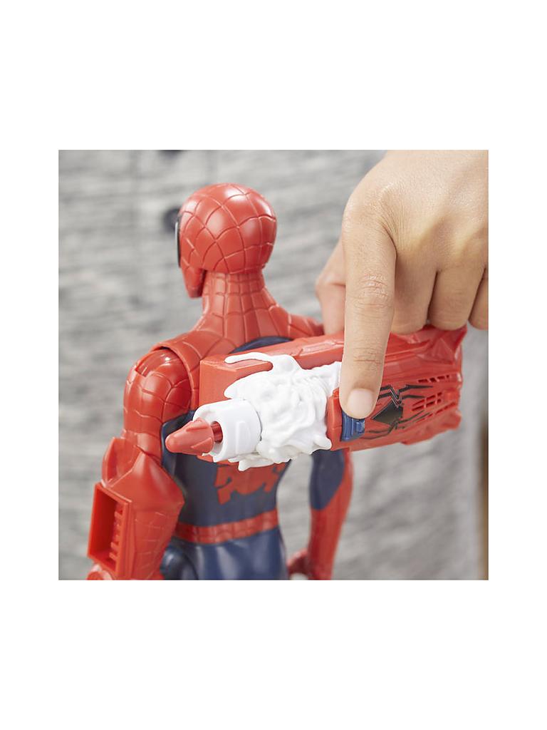 SPIDERMAN | Spider-Man Titan Hero mit Quantum Power Pack | transparent