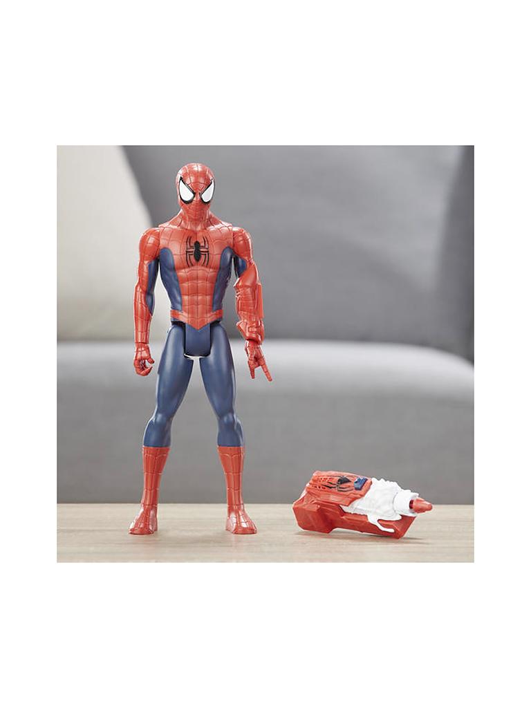SPIDERMAN | Spider-Man Titan Hero mit Quantum Power Pack | transparent