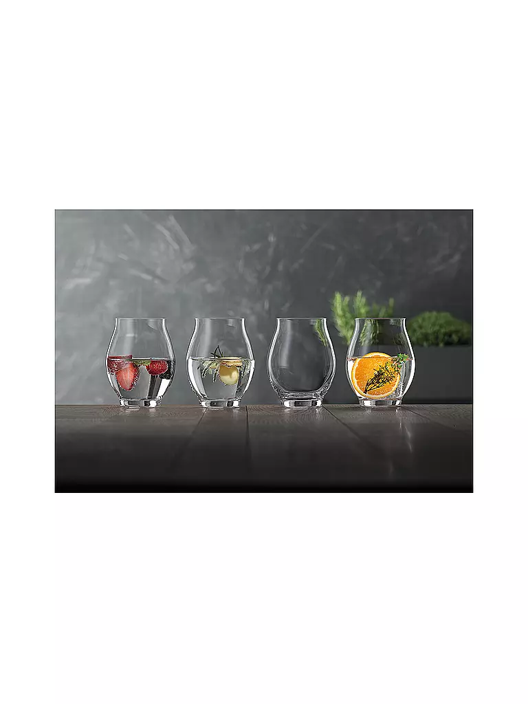 SPIEGELAU | Flavored Water Glas 4er-Set | transparent