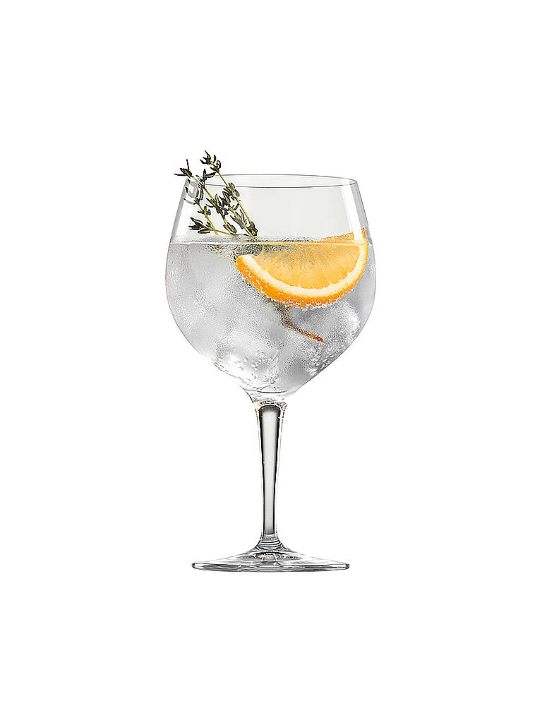 SPIEGELAU | Gin & Tonic Glas 4er-Set SUMMERTIME | transparent