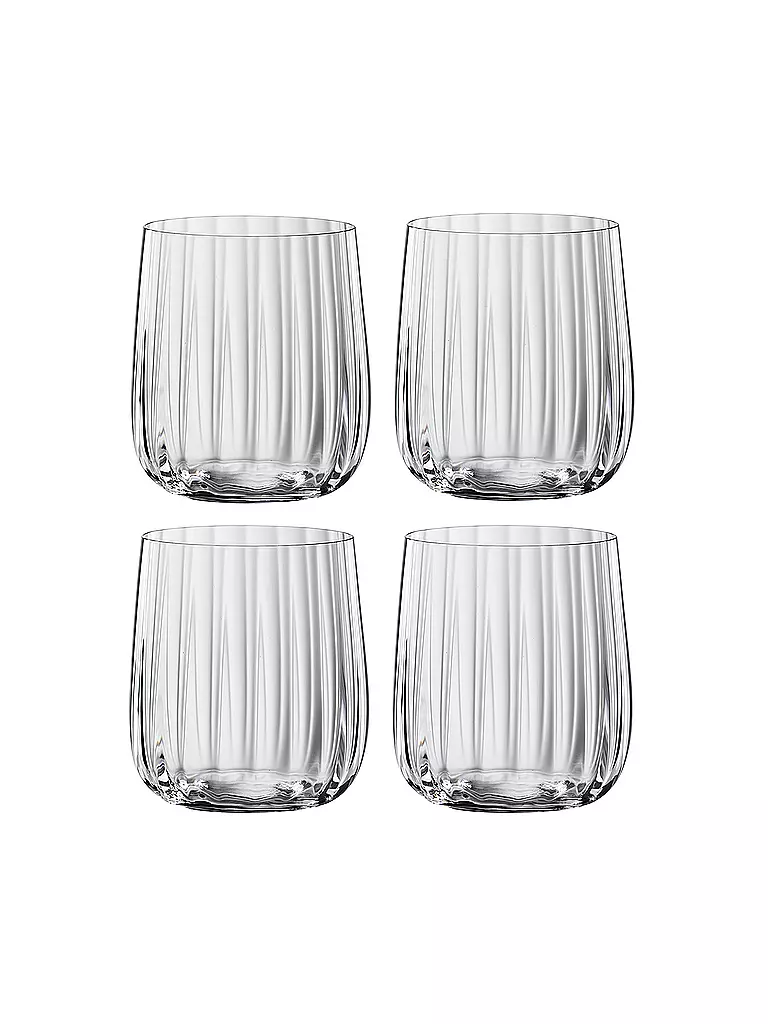 SPIEGELAU | Trinkglas Becher 4er Set LIFESTYLE 4x340ml | transparent