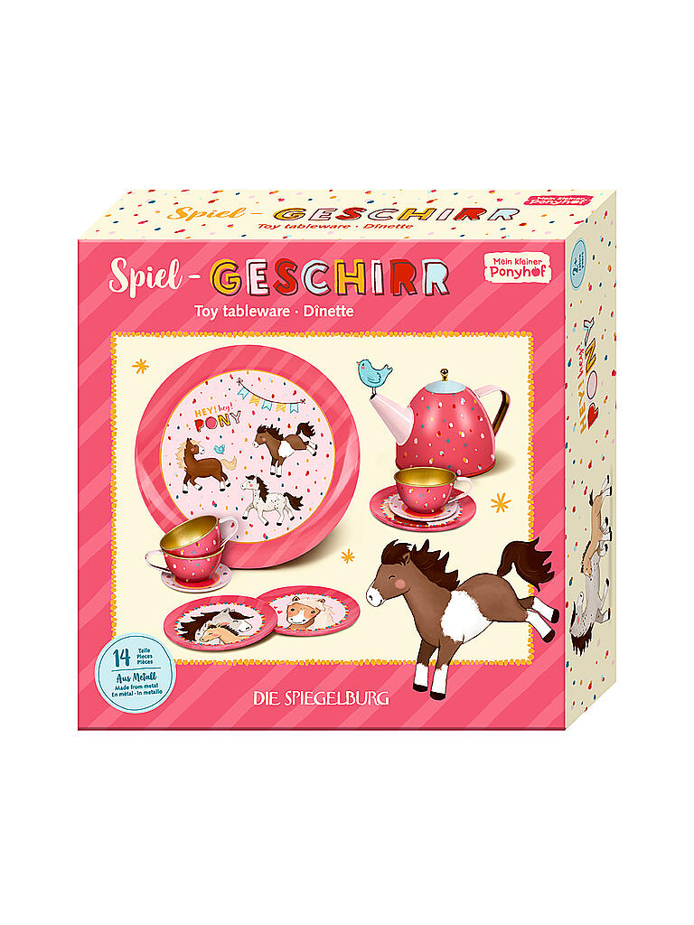 SPIEGELBURG | Spiel-Geschirr Mein kleiner Ponyhof | keine Farbe
