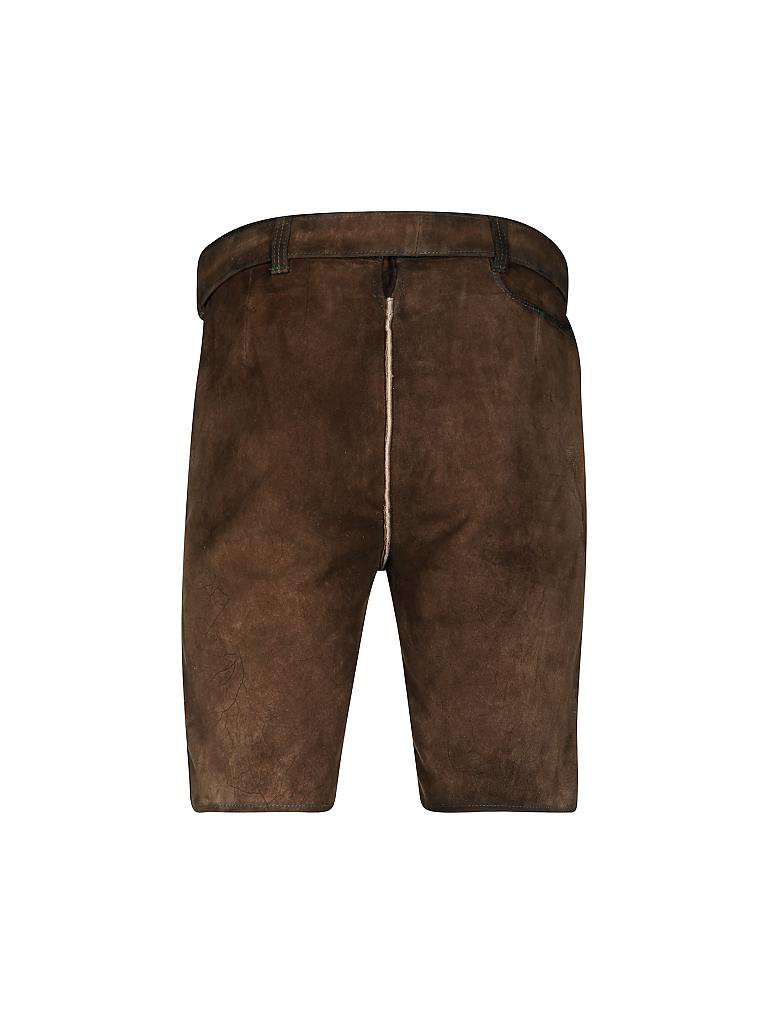 SPIETH & WENSKY | Lederhose mit Latz "Wurzel" | 