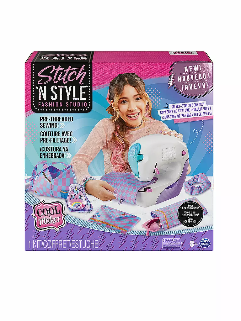 SPINMASTER | Cool Maker Stitch n Style Nähmaschine | keine Farbe