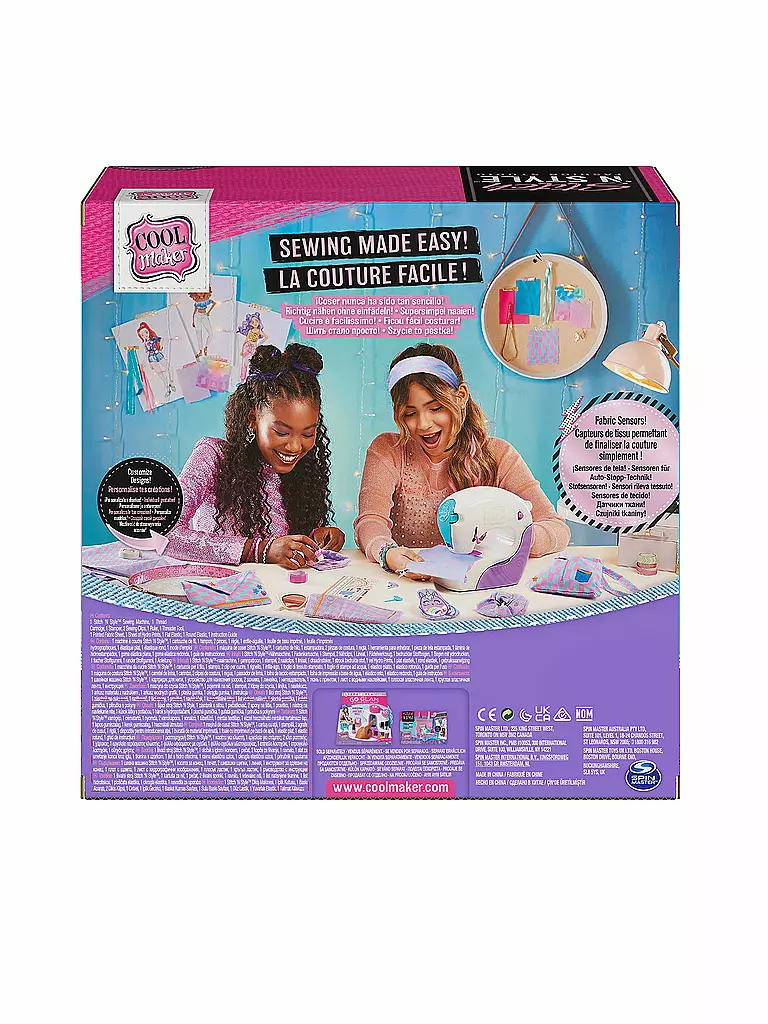 SPINMASTER | Cool Maker Stitch n Style Nähmaschine | keine Farbe