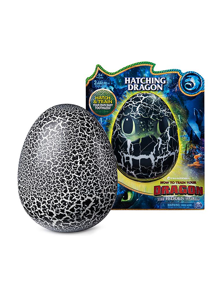 SPINMASTER | Dreamworks Dragons Ohnezahn Babydrachen Ei  - Hatching Dragon 6046183 | transparent