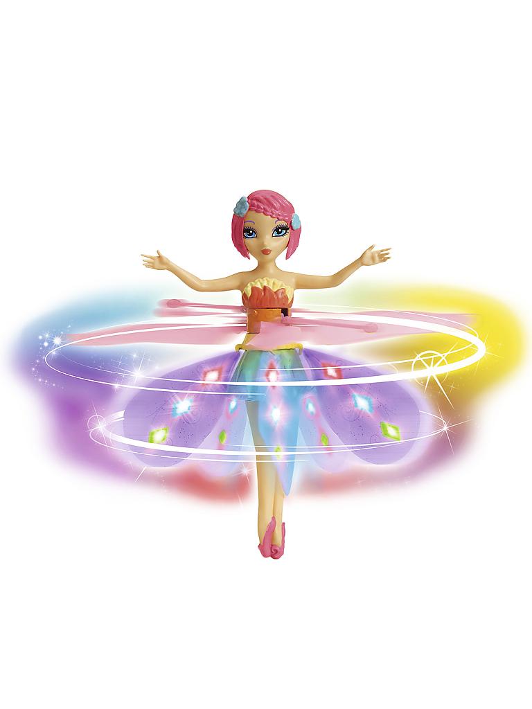 SPINMASTER | Flutterbye  - R/C Flying Fairy Deluxe Rainbow Light up | 