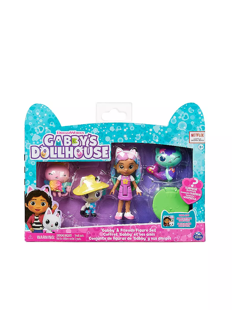 SPINMASTER | Gabby‘s Dollhouse Regenbogen Figuren Set | keine Farbe