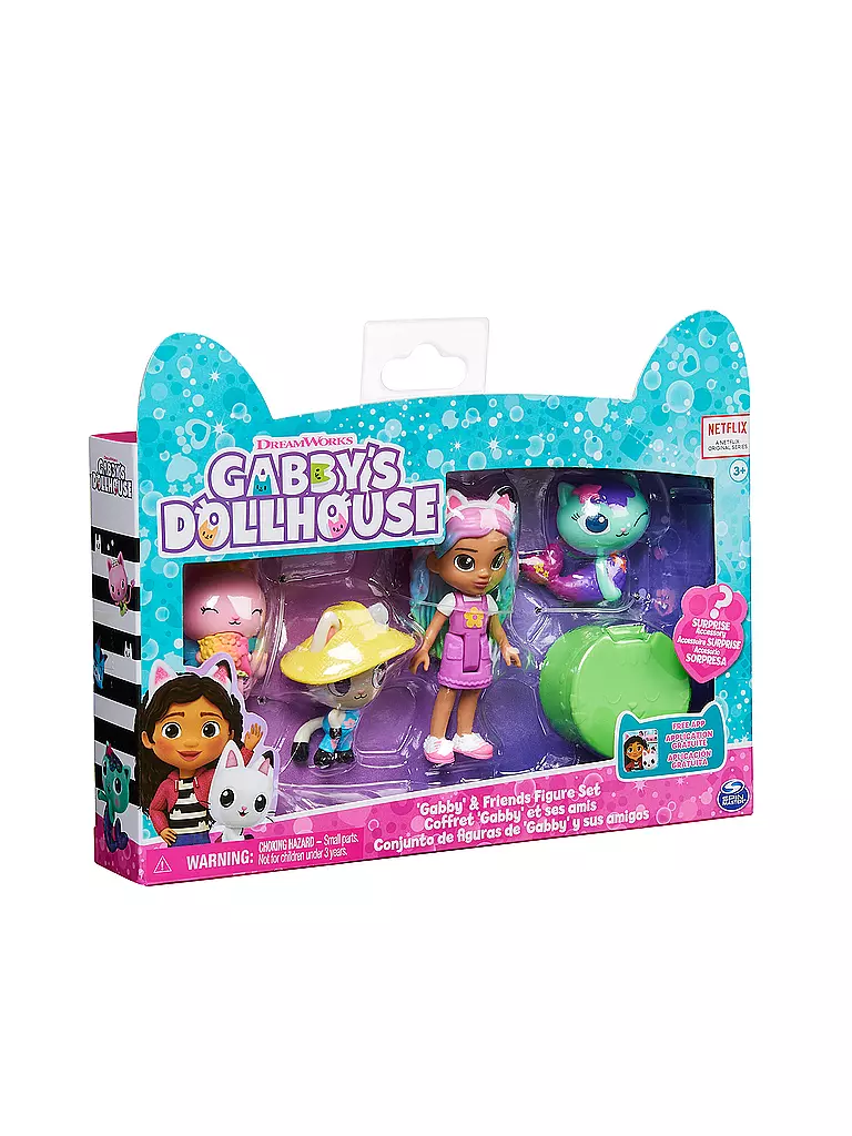 SPINMASTER | Gabby‘s Dollhouse Regenbogen Figuren Set | keine Farbe
