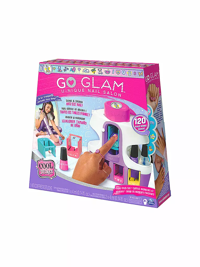 SPINMASTER | Go Glam Unique Nagelsalon | keine Farbe