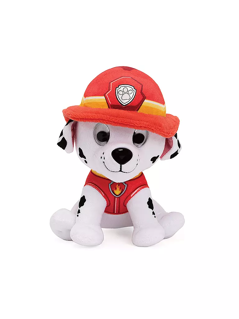 SPINMASTER | GUND Paw Patrol Marshall Plüschtier, 15 cm | weiss