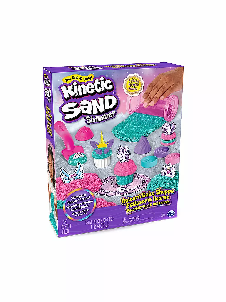 Kinetischer Sand - Nicht nass, nicht trocken, nicht sandig
