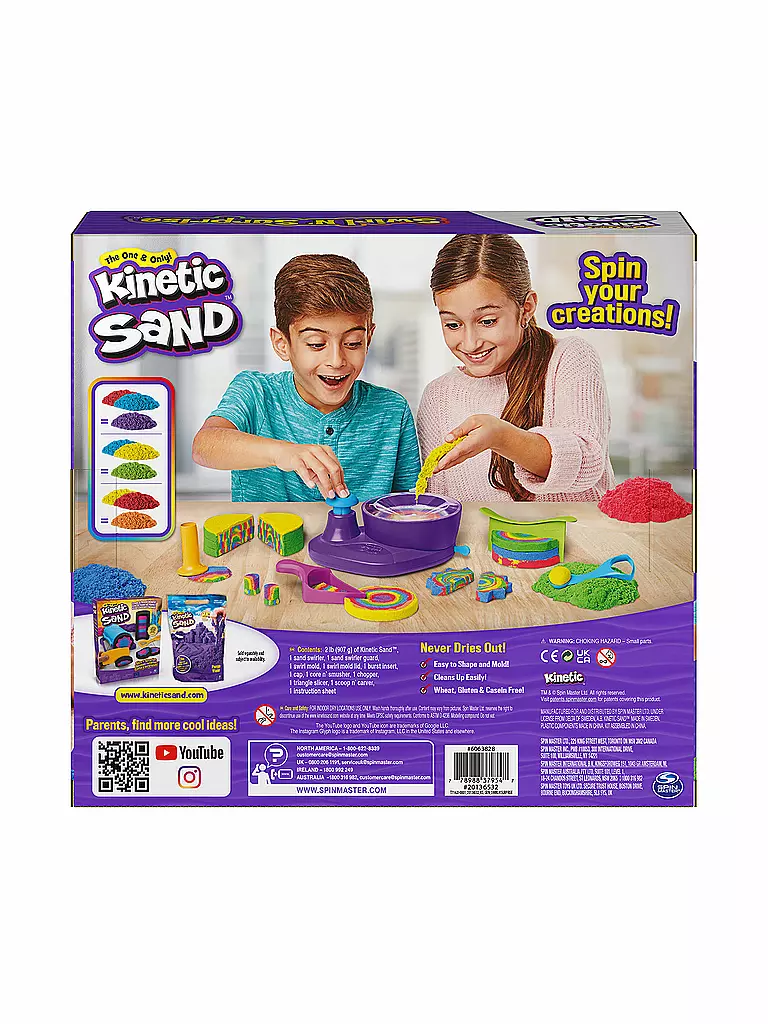 SPINMASTER | Kinetic Sand Swirl 'n Surprise Set | keine Farbe