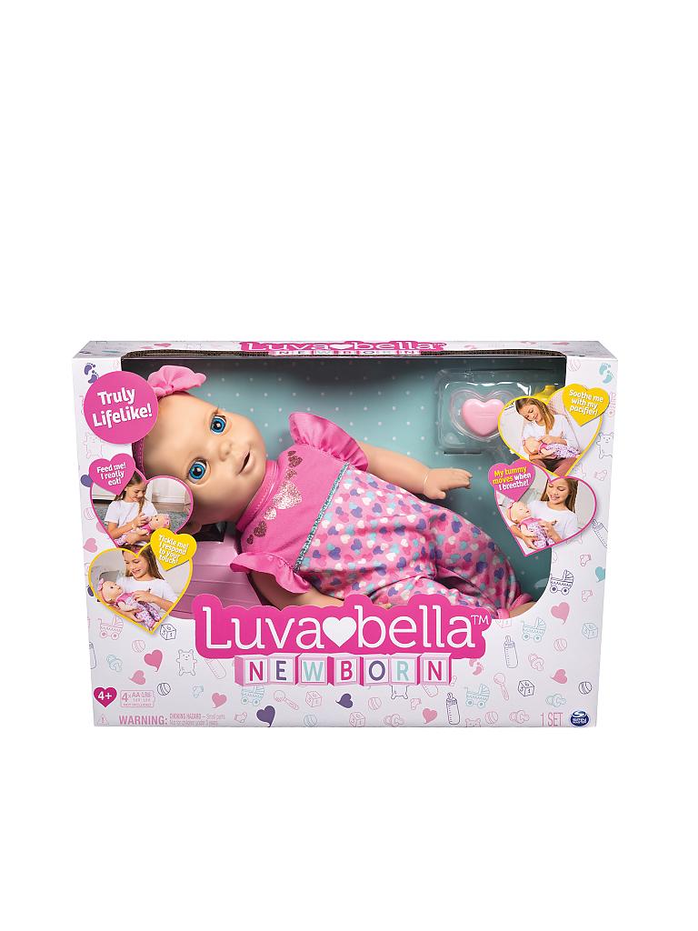 SPINMASTER | Luvabella Newborn - interaktive Baby Puppe 43 cm 6047317 | keine Farbe