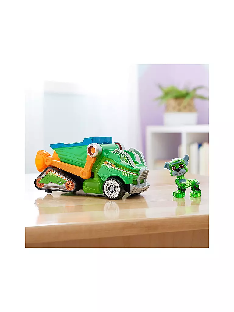 SPINMASTER | PAW Patrol Basis Fahrzeug von Rocky mit Welpenfigur | keine Farbe