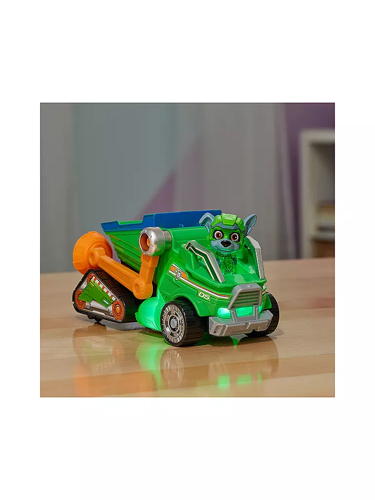 SPINMASTER | PAW Patrol Basis Fahrzeug von Rocky mit Welpenfigur | keine Farbe