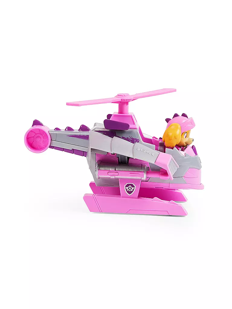 SPINMASTER | PAW Patrol Rescue Knights Basis Fahrzeug Spielzeugauto von Skye mit Welpenfigur | keine Farbe