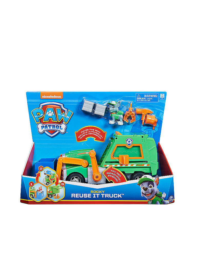 SPINMASTER | Paw Patrol Rockys Deluxe-Recycling-Truck | keine Farbe