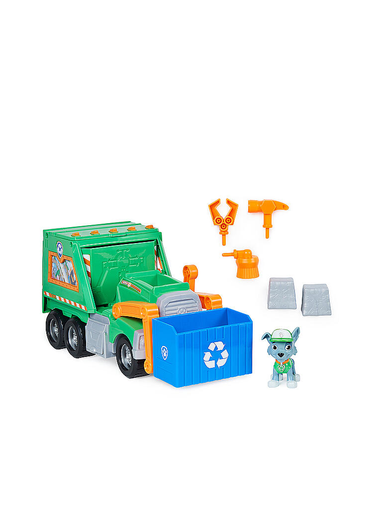 SPINMASTER | Paw Patrol Rockys Deluxe-Recycling-Truck | keine Farbe