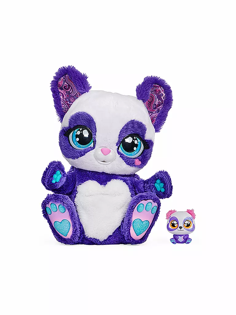 SPINMASTER | Peek-a-Roo Mama Panda und Baby | lila