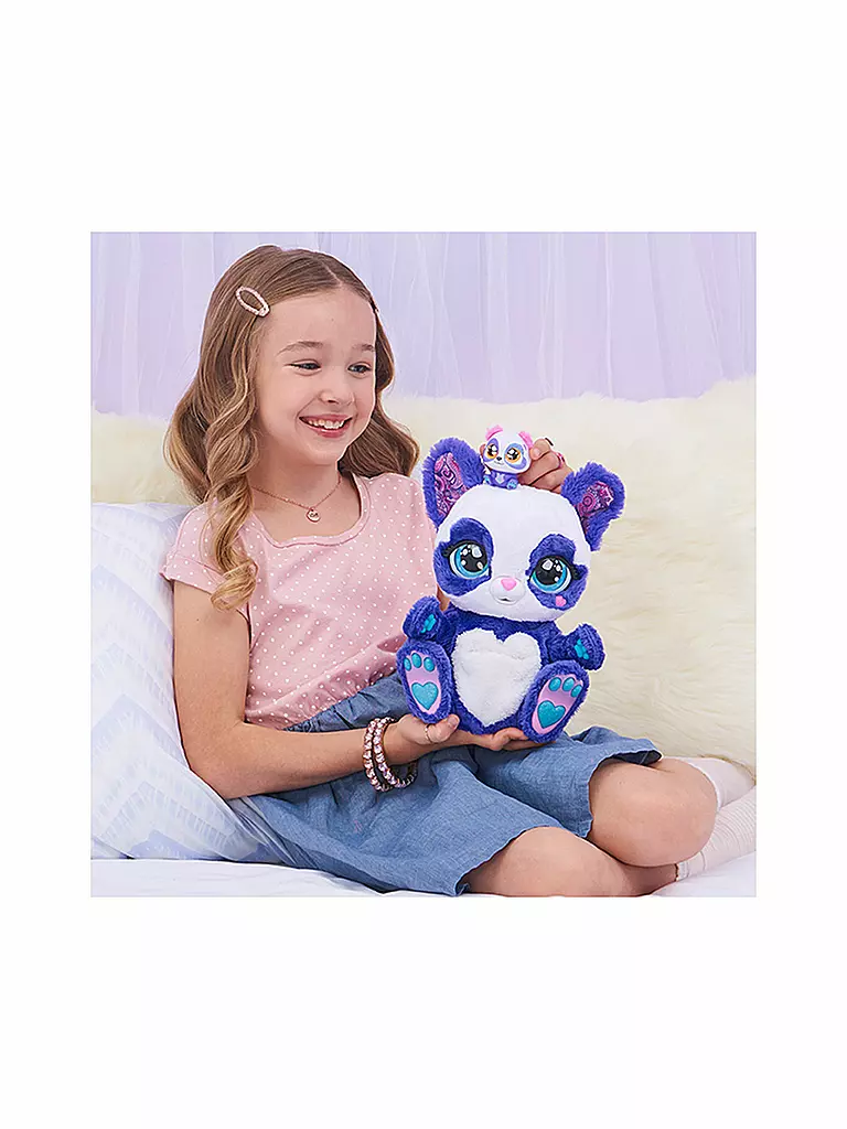 SPINMASTER | Peek-a-Roo Mama Panda und Baby | lila