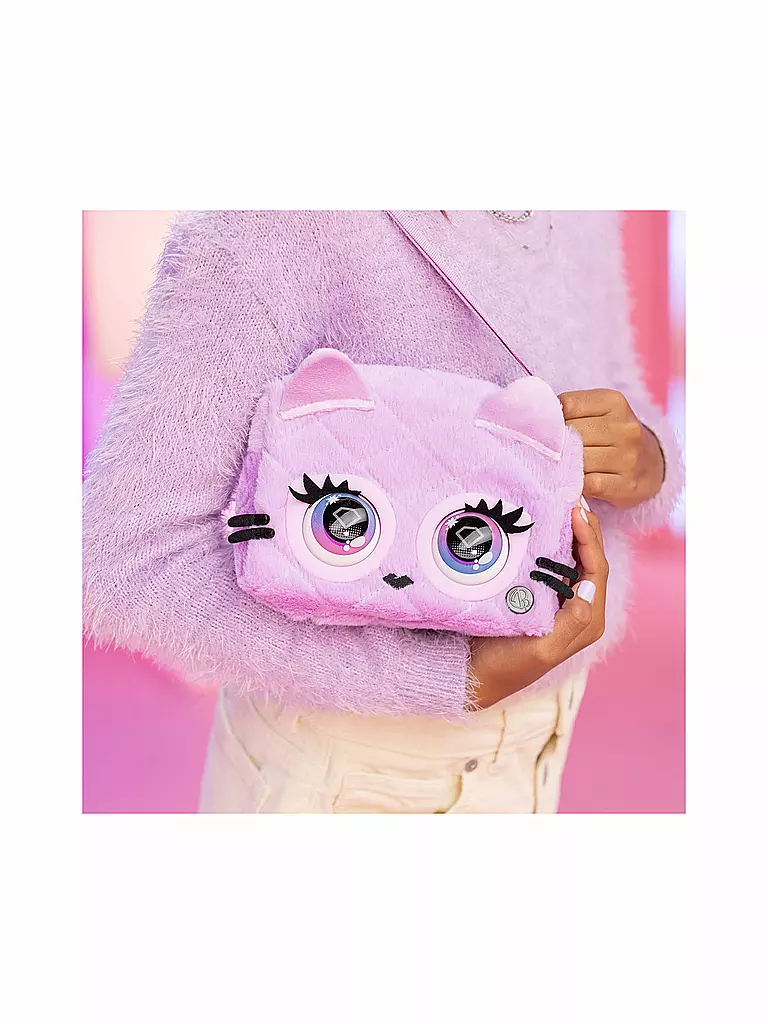 SPINMASTER | Purse Pets Flauschi Katze Tasche | keine Farbe