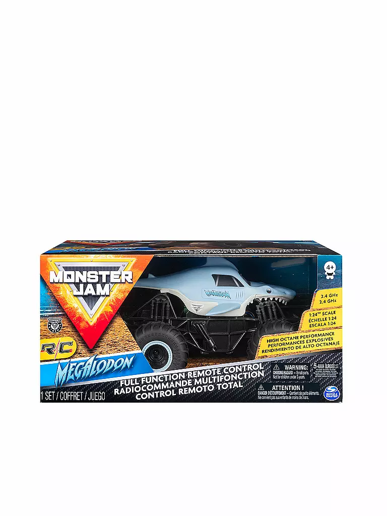 SPINMASTER | RC Monster Jam  Megalodon 1:24 | keine Farbe