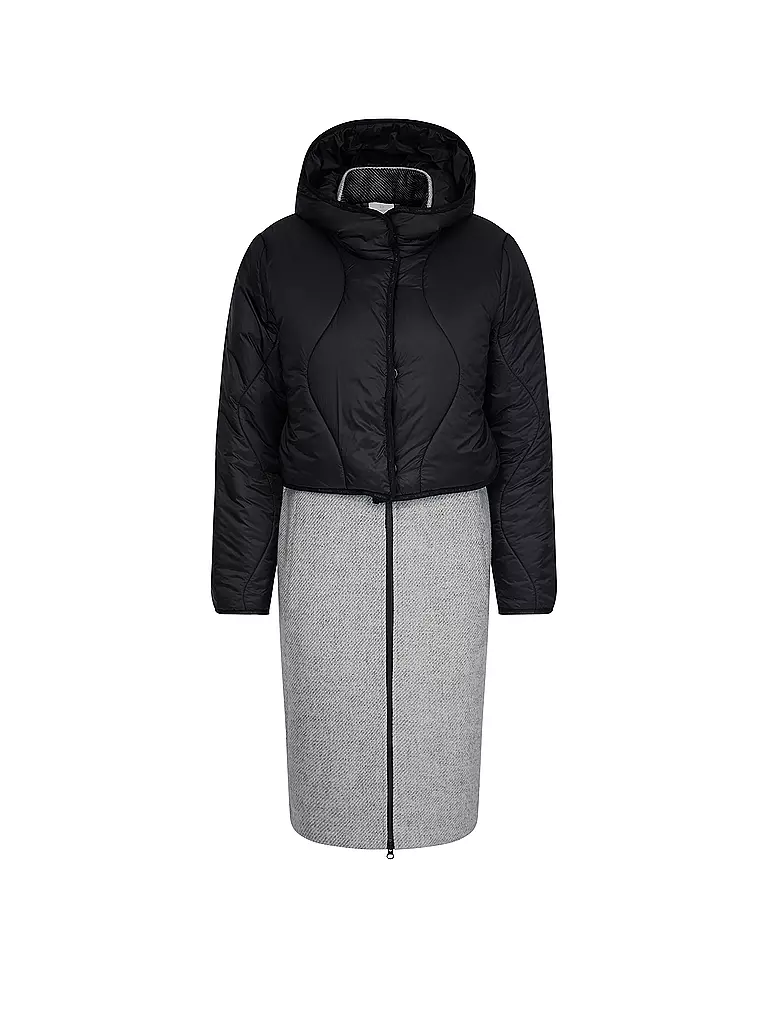 SPORTALM | Mantel 2 in 1 | schwarz