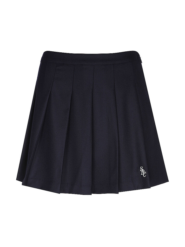 SPORTY & RICH Minirock SRC WOOL SCHOOL dunkelblau | L