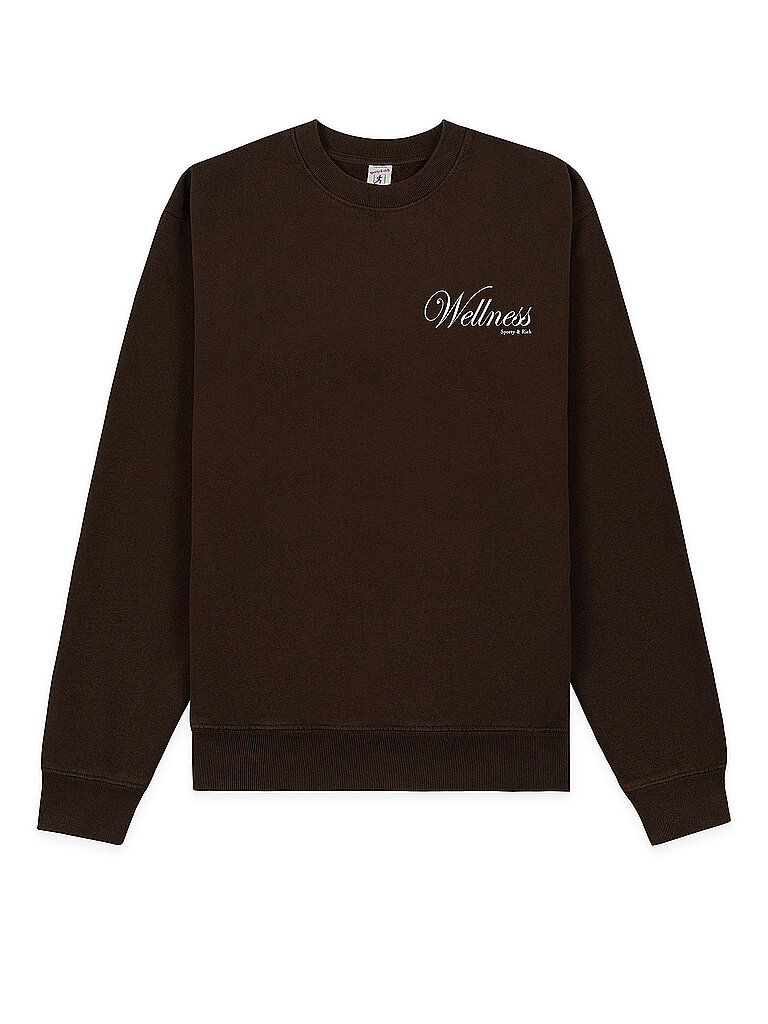 SPORTY & RICH Sweater SOHO braun | L