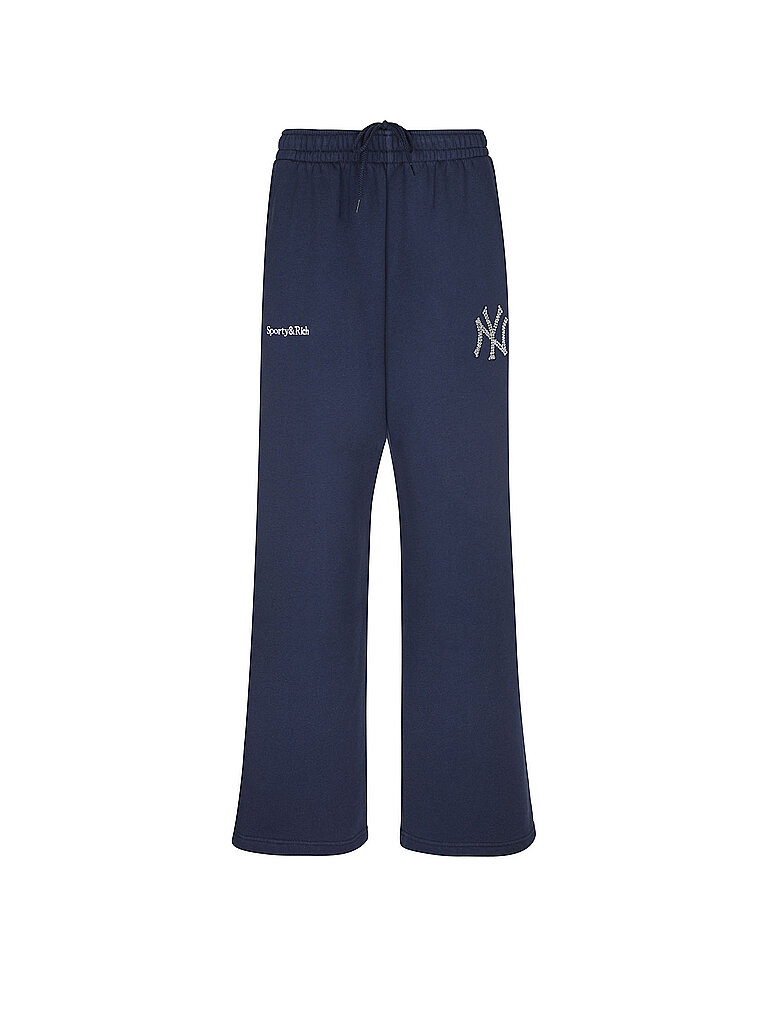 SPORTY & RICH Jogginghose YANKEES dunkelblau | S