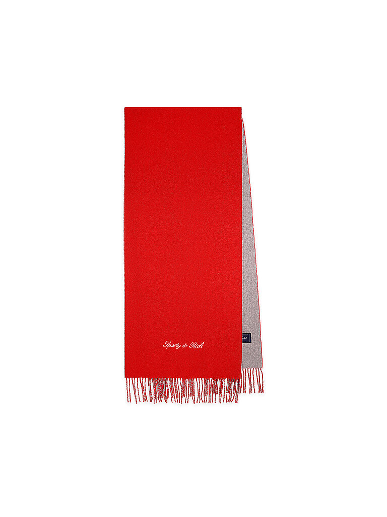 SPORTY & RICH Schal SIGNATURE grau