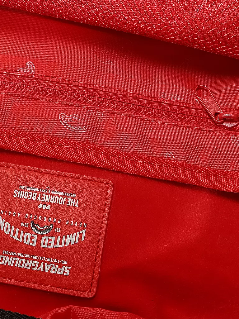 SPRAYGROUND | Rucksack SIP SIDE SHARKS DLXSV | braun