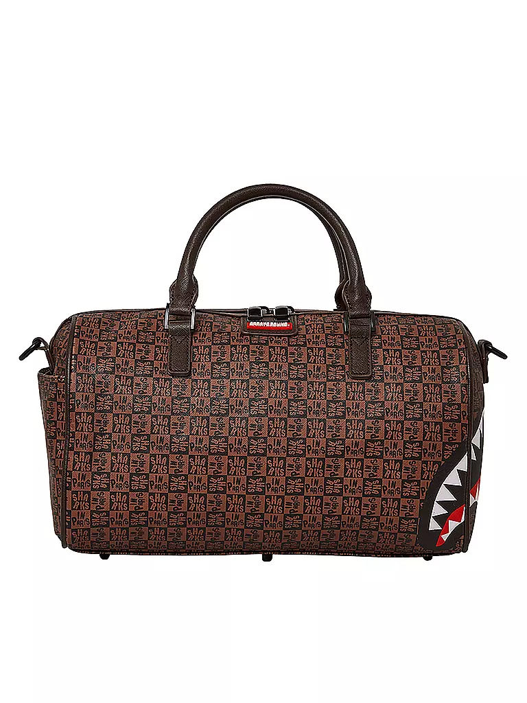 SPRAYGROUND | Tasche - Mini Duffle SHARKS IN PARIS | braun