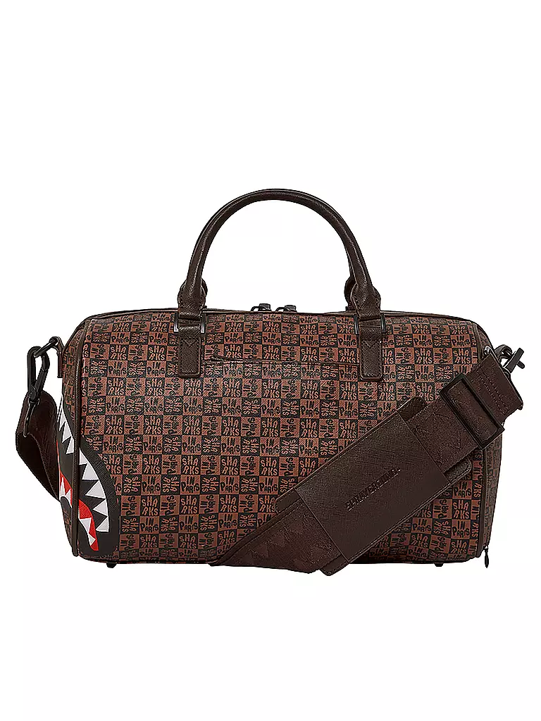 SPRAYGROUND | Tasche - Mini Duffle SHARKS IN PARIS | braun