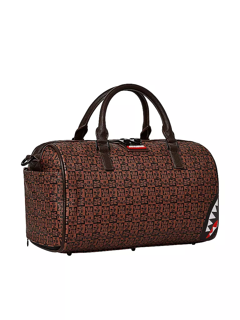 SPRAYGROUND | Tasche - Mini Duffle SHARKS IN PARIS | braun