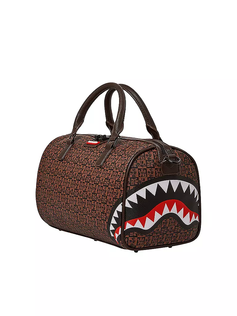 SPRAYGROUND | Tasche - Mini Duffle SHARKS IN PARIS | braun