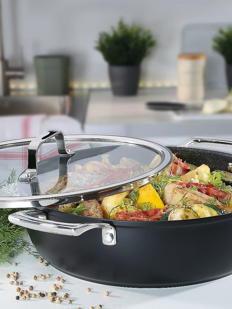SPRING Gourmettopf MERIDIAN Intense Pro 28cm / 4l Antihaft schwarz baby 2