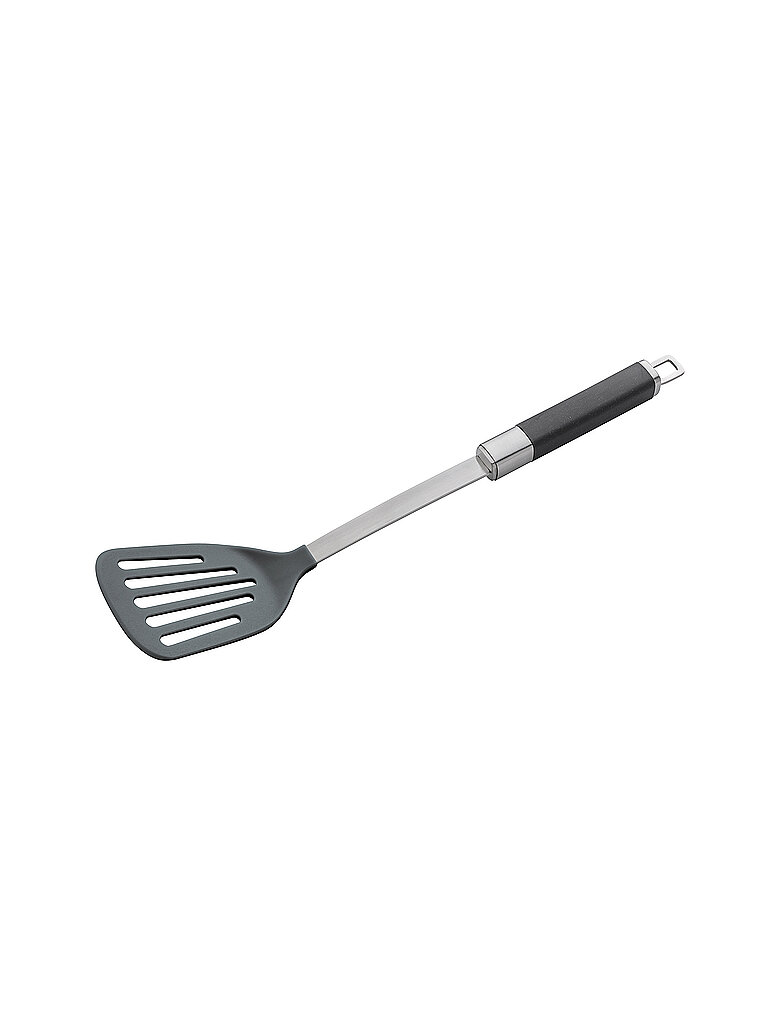 Nylon Pfannenwender 38cm FUSION2+ Edelstahl Schwarz silber baby