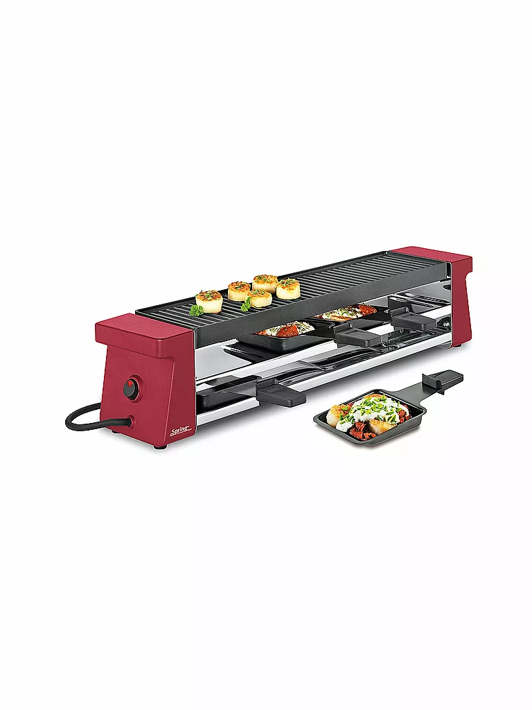 SPRING | Raclette 4 Compact (Rot) | rot