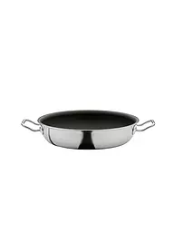 SPRING | Servierpfanne 28cm XL BRIGADE 5Ply-Antihaft  | Schwarz