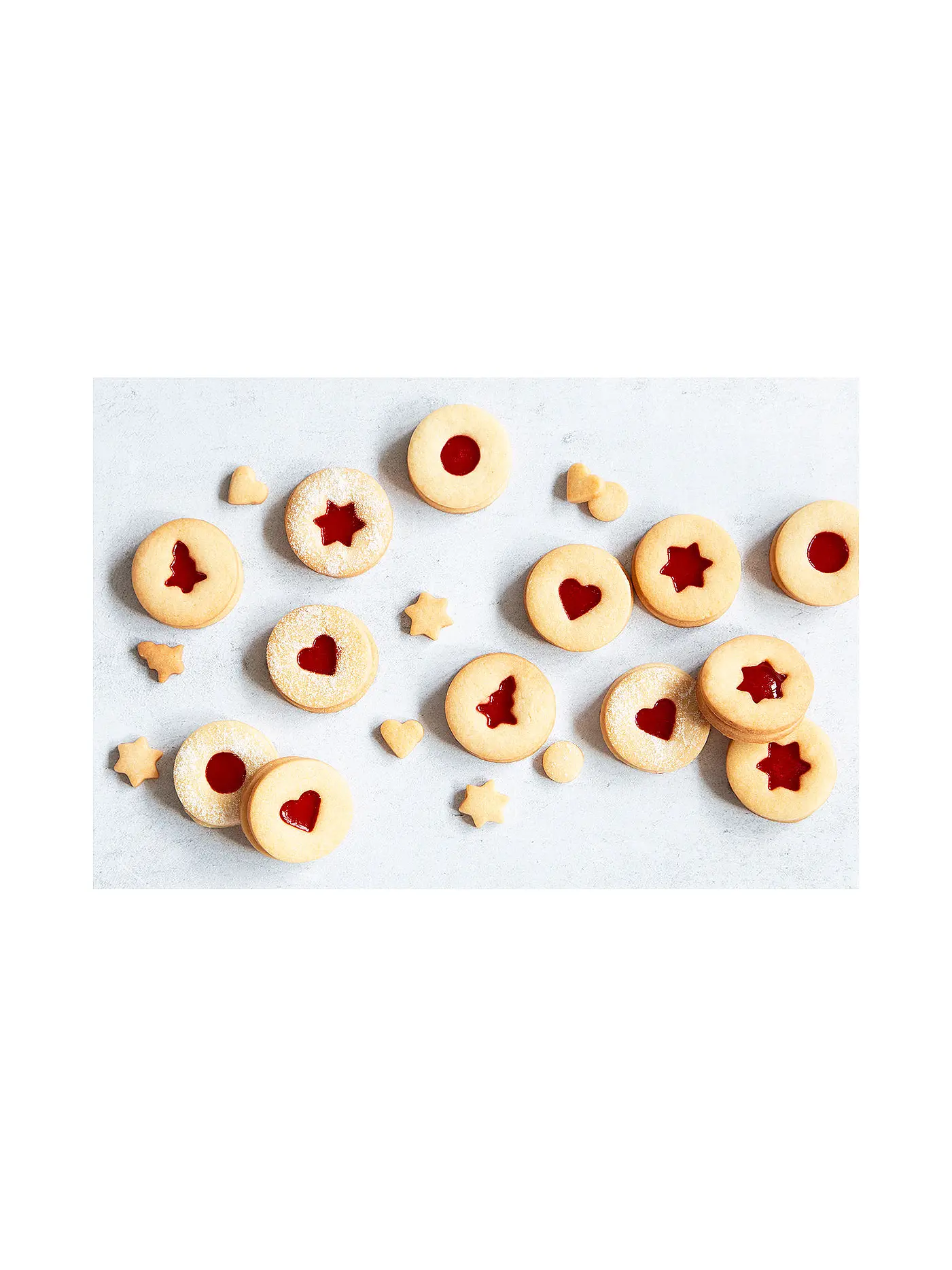 STAEDTER | Linzer Ausstecher glatt 5-tlg. Edelstahl  | silber