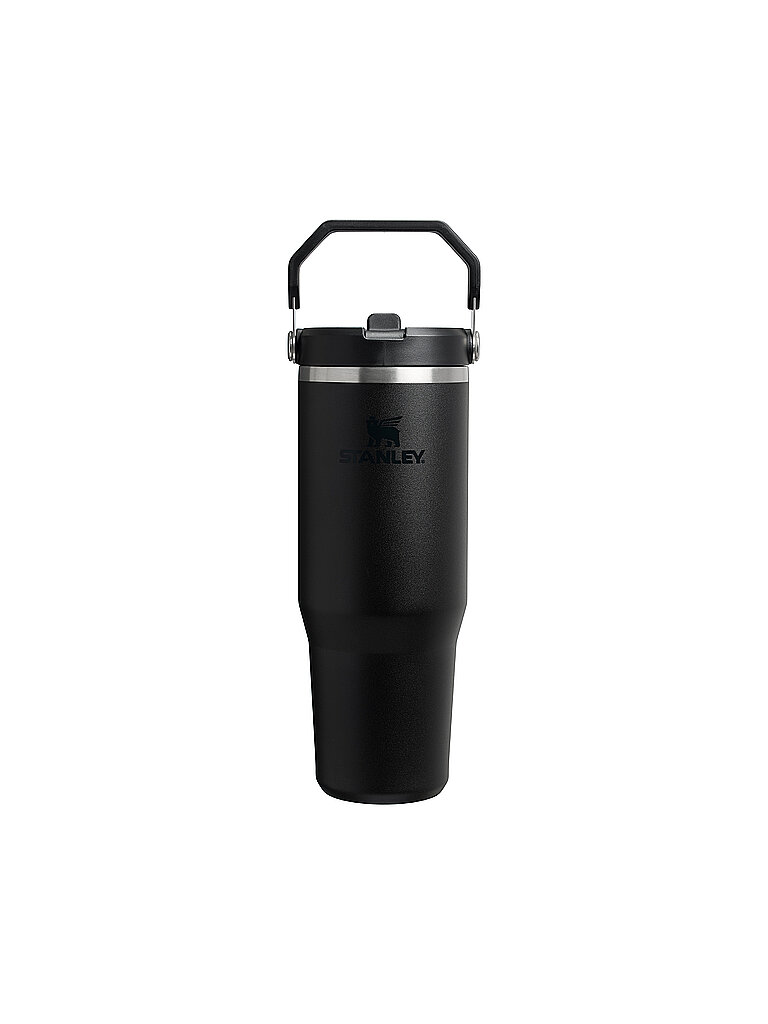 STANLEY Isolierflasche - Thermosflasche Classic FLIP STRAW 2.0 0,8l  Black schwarz
