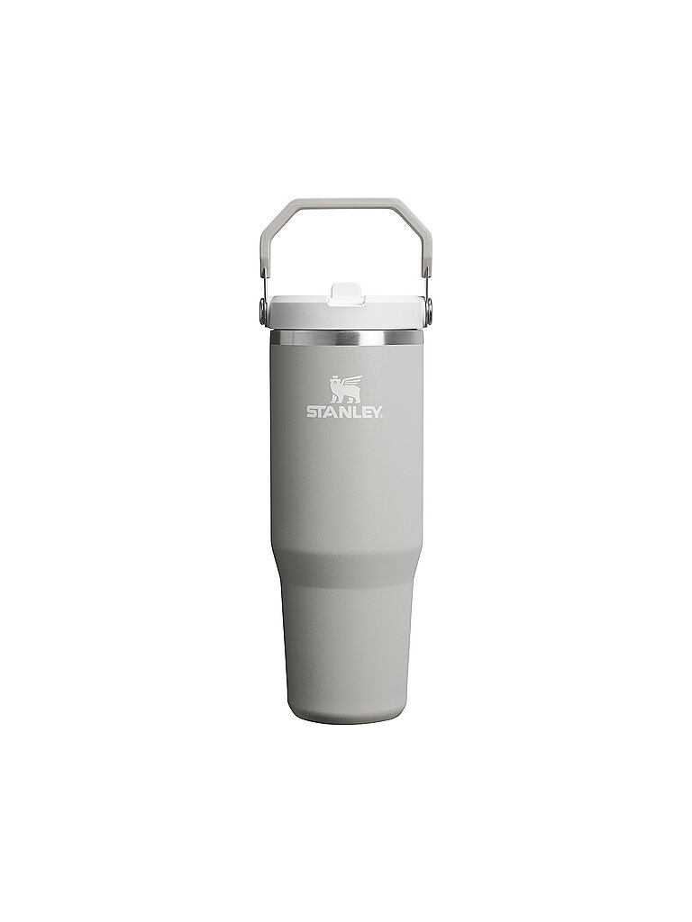 STANLEY Isolierflasche - Thermosflasche Classic FLIP STRAW 2.0 0,8l  Ash hellgrau