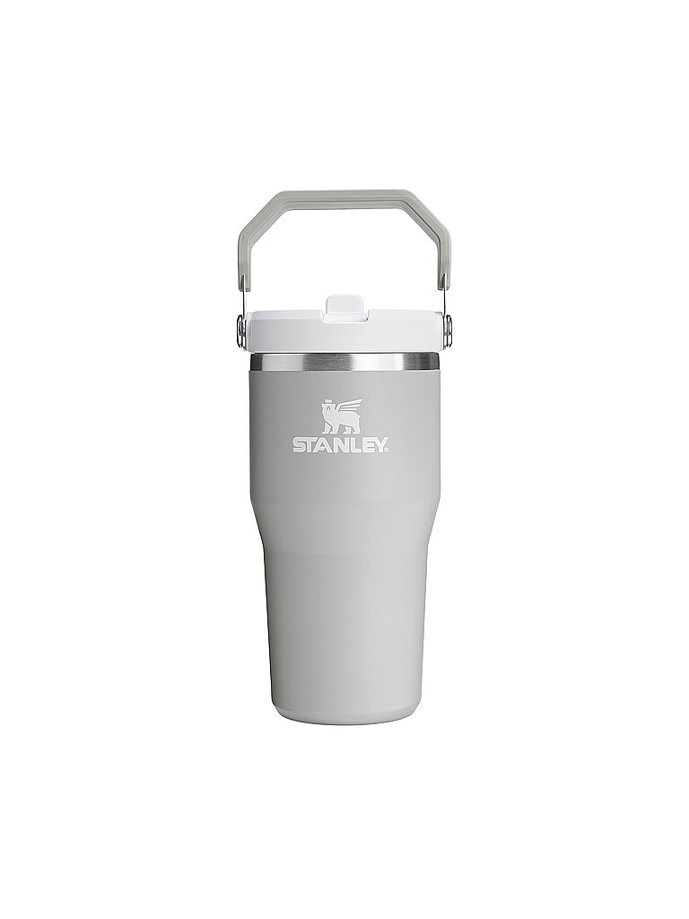 Isolierflasche - Thermosflasche Flip Straw 2.0 0.6l Ash hellgrau baby