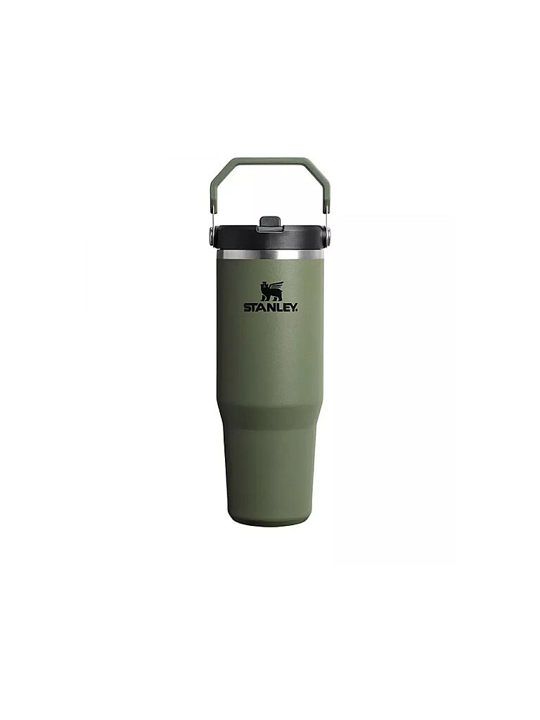 STANLEY Isolierflasche - Thermosflasche Classic FLIP STRAW 2.0 0,89l Dried Pine olive