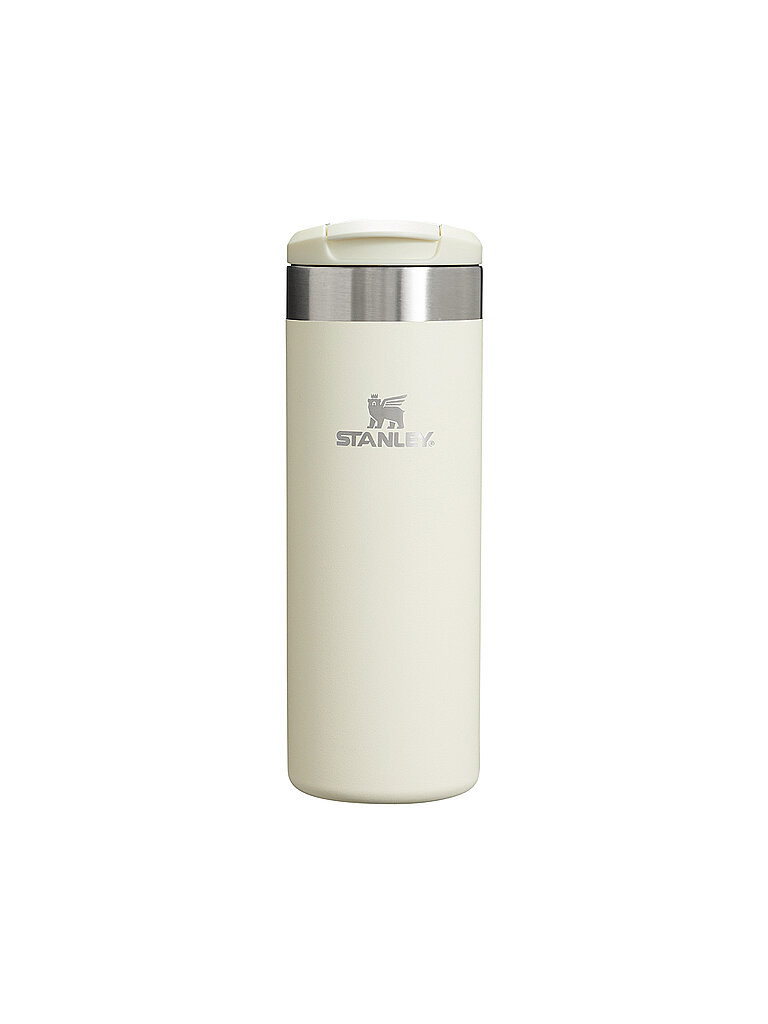 STANLEY Isoliertrinkbecher AEROLIGHT TRANSIT MUG HAMMERTONE 0,47 Cream Gloss creme